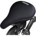 Domain Cycling Bike Seat Cushion - Ultimate Comfort Fits Indoor Outdoor and Most Exercise Bikes Padded Gel Bike Seat Cover to Make Your Seat Comfortable 10.5â€�x7â€� (Black)