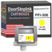 Remanufactured DoorStepInk in the USA Ink Cartridge for Canon PFI-306 330ML Yellow