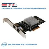 STL N-390 PCIe 2-Port Gigabit Intel I350 Ethernet Network Adapter