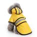 LowProfile Cute Dog Raincoat Pet Raincoat Reflective Hooded Hook&Loop Small Medium And Large Dog Raincoat