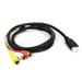 Hdmi To Av Hdmi To 3Rca Red Yellow and White Difference Cable Video Hdmi Audio Cable 3Rca To W2R4
