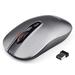LeadsaiL Rechargeable Wireless Computer Mouse 2.4G Portable Slim Cordless Mouse Less Noise for Laptop Optical Mouse with 5 Adjustable DPI Levels USB Mouse for Laptop Deskbtop MacBook