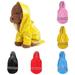 Sarkoyar Pet Dog Puppy Hooded Raincoat Waterproof Jacket Outdoor Costume Apparel Jumpsuit