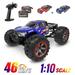 Beefunni Large Remote Control Car 1:10 Scale RC Cars High Speed 46+KM/H 4WD Waterproof Off-Road RC Trucks Gifts for Adults and Boys