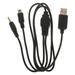 2 in 1 USB Charger Cable Data Transfer Power Charge Cord For Sony Portable PSP 1000 2000 3000 Sync Wire Lea