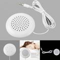 Travelwant 3.5mm Plug Mini Portable Stereo Pillow Speaker for MP3 MP4 Player for iPod for iPhone White Mini 3.5mm Pillow Speaker for iPod MP3 MP4 Player