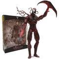 Venom Carnage Action Figure Collectible Anime Collectible Venom Doll Model Toy PVC Joints Movable Model Toy Figures Collection Model Character Statue Toy Decoration Ornaments