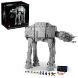 LEGO Star Wars AT-AT Walker 75313 Buildable Model - Collectible Set for Adults Ultimate Build and Display Set 9 Minifigures Including General Veers Luke Skywalker Snowtroopers and AT-AT Drivers