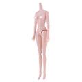 1/6 Girl Nude Doll Body Without Head DIY Replacement Parts Supplies