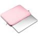 Promotion clearance! Portable Zipper Laptop Sleeve Soft Bag Compatible with 13-inch MacBook Pro MacBook Air Carrying Notebook Computer Sleeve Cover Pink