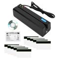 FTVOGUE MSR605X Magnetic Strip Card Reader LED Indicator Magstripe Writer 3 Tracks MSR 206 Magnetic Stripe Reader