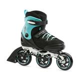 ROLLERBLADE Adult Female Formula 100 W Skates Color: Black/Light Blue Size: 9