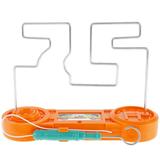 Yous Auto Electric Shock Bump Maze Classic Electric Touch Maze Game Toy with Light Sound Tabletop Puzzle Games Super Nerve Touch Wire Skill Maze Toy for Kids Adults Families