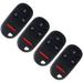 SCITOO Compatible with Replacement Remote Key Control Car Key Fob Keyless Entry fit Acura TL Honda Accord KOBUTAH2T (4X4b New) Fits select: 2002 HONDA ACCORD SE 2001 HONDA ACCORD EX