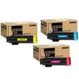 Victoner 3-Pack Compatible Toner for Xerox 106R03477 106R03478 106R03479 Use With Xerox Phaser 6510N 6510DN 6510DNM 6510DNI Printer Cyan Magenta Yellow