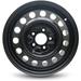 Wheel For 2007-2012 Nissan Altima 16 inch 5 Lug Black Steel Rim Fits R16 Tire