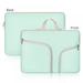 Lightweight Laptop Sleeve Case Waterproof Carry Bag fit for Most 13.3 -14 Laptop Models Green