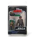 Star Wars Empire Strikes Back (2007) Saga Collection Luke Skywalker Bespin Fatigues Figure w/ Protective Case