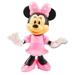 Disney Junior Mickey Mini Collectibles Action Figures Toys 1 pc (Minnie Pink) Ages 3 and Up Perfect for Kids Toddlers & Adults & CUSTOM Storage Carrier