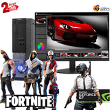 Restored Gaming Dell Desktop Computer SFF PC Core i5 CPU 8GB Ram 2TB HDD New 24 LCD NVIDIA GT 1030 Keyboard & Mouse WiFi DVD Win10 Home (Refurbished)