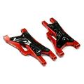 Integy RC Toy Model Hop-ups C25485RED Billet Machined Front Suspension Arm for Traxxas 1/10 Nitro Slash 2WD