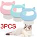 3 Pack Cat Comb Pet Hair Removal Massaging Shell Comb Cat Shedding and Grooming Comb for Long or Short Haired Pet Slicker Brush to Remove Matted Tangled Fur and Loose Hair for Cat/Dog/Bunny