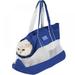 Cat Cloth Bag Portable Small Dog Carrier Purse Soft-Sided Outdoor Bag with Breathable Mesh