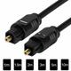 Flmtop 7.1 Surround Sound Fiber Optical Digital Toslink Audio Cable Speaker TV Cord