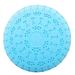 Teblacker 9 inch Dog Frisbees Dog Flying Disc Durable Dog Toys Nature Rubber Floating Flying Saucer for Water Pool Beach(Blue)