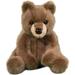 Douglas Lincoln Brown Bear Cub Plush Stuffed Animal 14 sitting