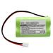 Batteries N Accessories BNA-WB-H8539 Emergency Lighting Battery - Ni-MH 4.8V 2000mAh Ultra High Capacity Battery - Replacement for Lithonia CUSTOM-145-10 OSA152 Battery