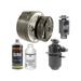 A/C Compressor Kit - Compatible with 1977 - 1985 Mercedes-Benz 300D 3.0L 5-Cylinder Turbocharged Diesel 1978 1979 1980 1981 1982 1983 1984