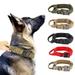 Deago Tactical Dog Collar Military Dog Collar Adjustable Nylon Dog Collar Heavy Duty Metal Buckle with Handle for Dog Training (Camouflage XL)