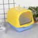 Hooded Litter Box Litter Box With Lid Large Litter Boxes For Big Cats Enclosed Litter Box Fully Enclosed Large Cat Litter Box With Door Isolate Smelly Cat Toilet Cat Pet