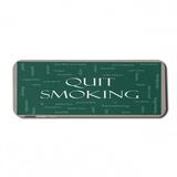 Saying Computer Mouse Pad Calligraphic Quit Smoking Message Terms Educational Blackboard Theme Rectangle Non-Slip Rubber Mousepad Large 31 x 12 Gaming Size Warm Taupe Green White by Ambesonne