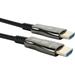 QVS 20-Meter Active HDMI UltraHD 4K/60Hz 18Gbps with Ethernet High Speed Cable Black
