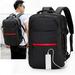 QISIWOLE Multifunctional Laptop Backpacks Business Backpack Men s Large Capacity Usb Charging Computer Bag Deals