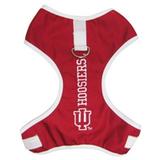 Pets First Collegiate Indiana Hoosiers Dog Harness - Football Pet Harness Vest - Dog Leash Harness - Adjustable - Large