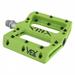 Origin8 Vex Platform Pedals 9/16 Concave Composite Body Replaceable Pins Green