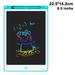 LCD Writing Tablet 8.5/10 Inch Drawing Tablet Kids Doodle Board Colorful Toddler Drawing Board Electronic Drawing Pads Educati