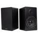 2) Rockville RockShelf 64B 400w Black 6.5 inch Home Theater Bookshelf Speakers/4 Ohm