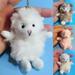 Cheers.US Sheep Stuffed Animal Lamb Plush Decorations Lamb Plush Stuffed Toy Hanging Doll Bag White Sheep Toys Gift for Kids Little Girl/Boy