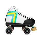 Riedell Quad Outdoor Roller Skates - Antik Skyhawk Park Skate Set (Size 10 White)