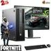 Gaming HP Z240 Workstation SFF Computer Core i5 6th 3.4GHz 8GB Ram 2TB HDD 120GB M.2 SSD NVIDIA GT 1030 New 20 LCD Keyboard and Mouse Wi-Fi Win10 Home Desktop PC (Refurbished)