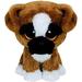 TY Beanie Boos - BRUTUS the Boxer Dog 6 Plush (Glittery Eyes) (NO TY HANG TAG)