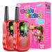 Walkie Talkies for Kid 2 Way Radio 3 KM Long Range Toy for Boy Girl 3-15 Years Old Birthday Gifts for Girls Valentines Day Gifts-2 Pack