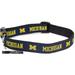 Brand New Michigan Medium Pet Dog Collar(1 Inch Wide 12-20 Inch Long) and Large Leash(1 Inch Wide 6 Feet Long) Bundle Official Wolverines Logo/Colors