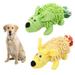 Walbest Squeaky Dog Toys Bull Chew Toy Non-Toxic Cotton Durable Dog Toys Funny and Cute Plush Dog Toys Machine Washable and Safe Stuffed Dog Toys Ox Dog Toy