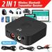 Wireless NFC Bluetooth Transmitter Receiver Adapter Cable For TV Sound System Compliant to Bluetooth version 5.0 backwards compatible to Bluetooth 4.2/4.1/4.0/3.0/2.0/1.0.