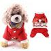 Christmas Costume Pet Dog Clothes For Dog Sweater Cute Xmas Dog Clothing Puppy Kitty Costume For Dogs Pets Clothing
